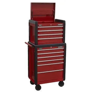 Sealey Superline Pro Topchest 4 Drawer & Rollcab 6 Drawer Combination