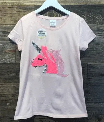 Shade Critters MAGIC TWO-WAY SEQUINS T-SHIRT - UNICORN