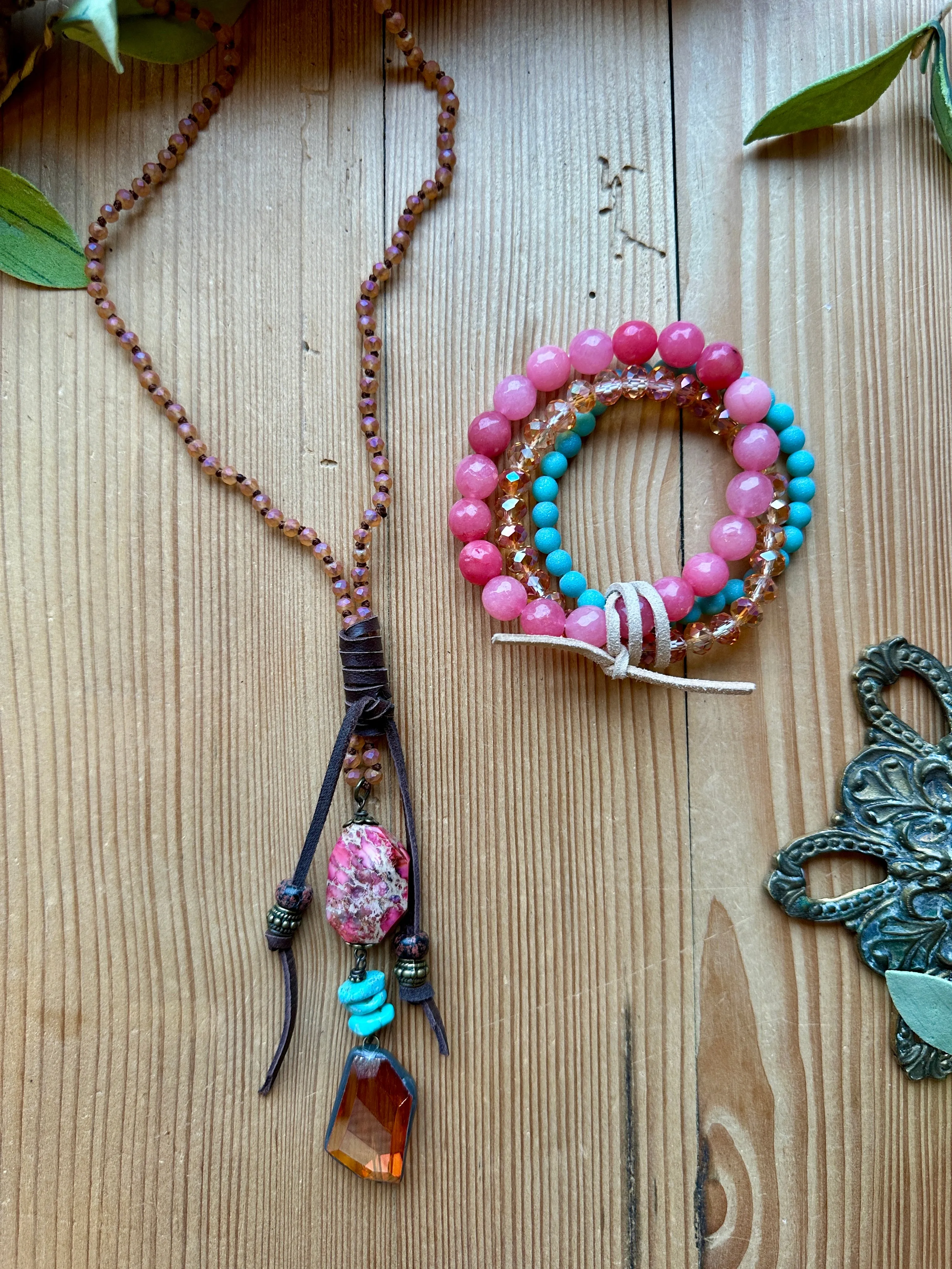 Sherbet Stretchy Bracelet Set