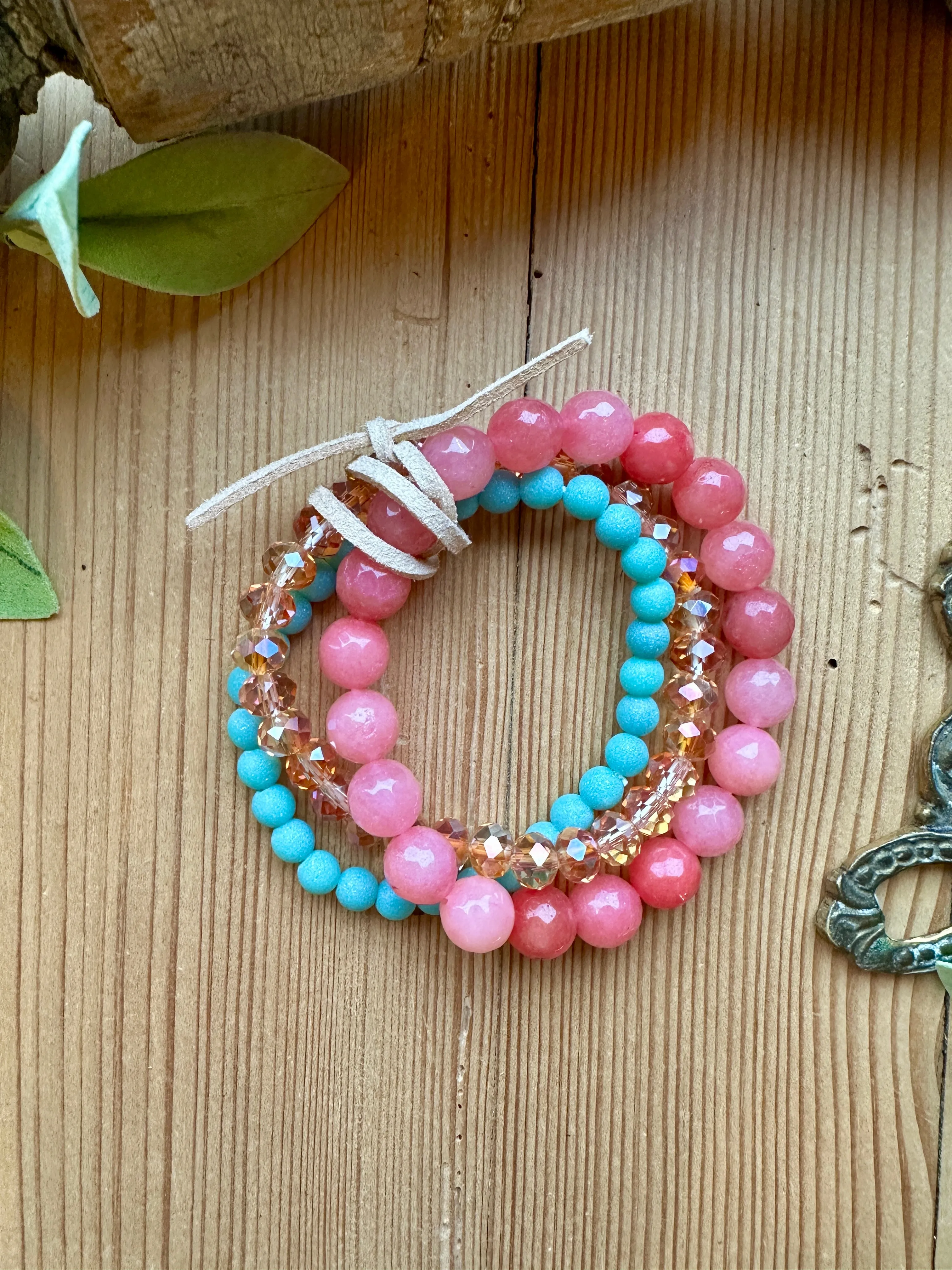 Sherbet Stretchy Bracelet Set
