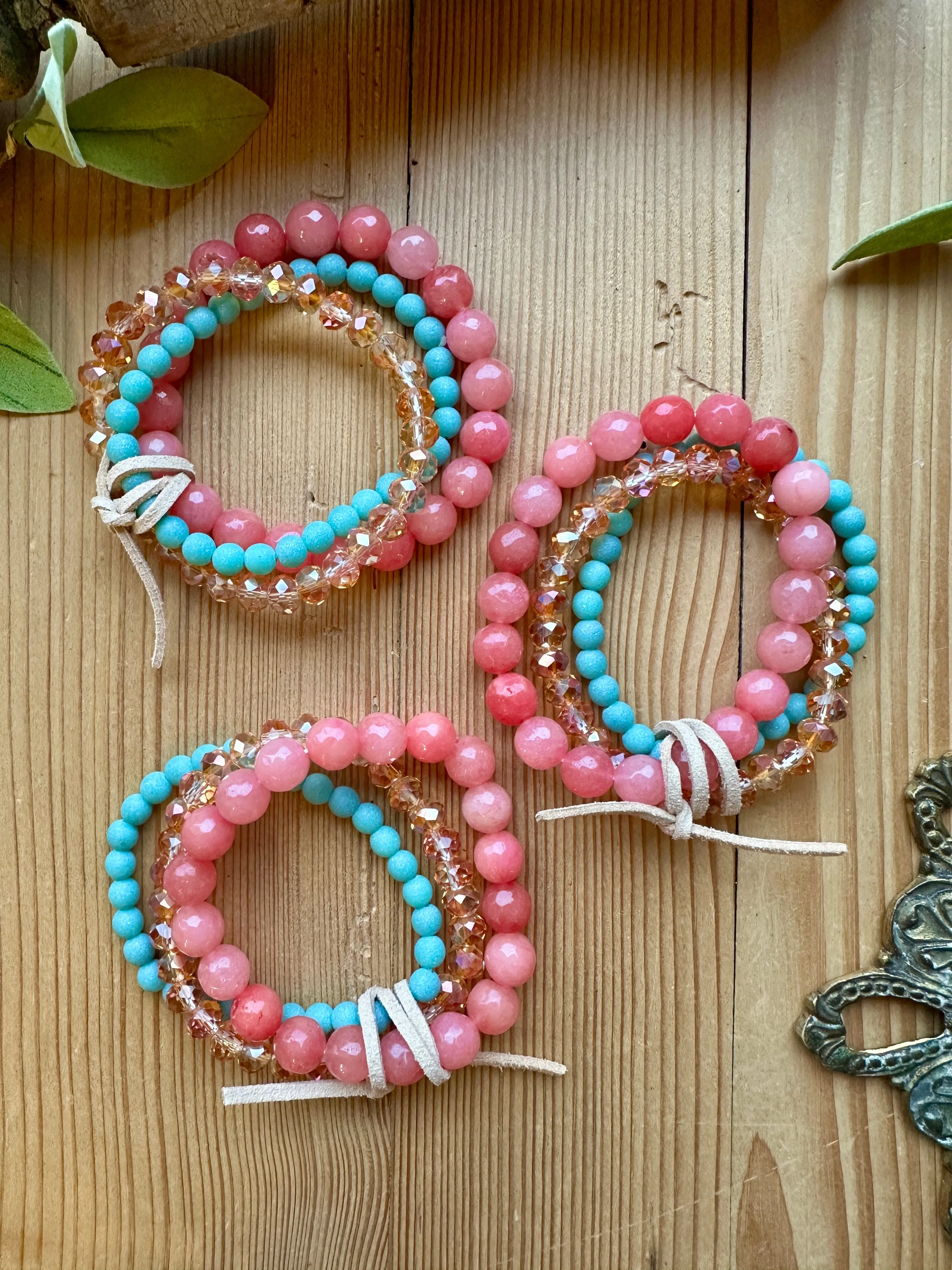 Sherbet Stretchy Bracelet Set