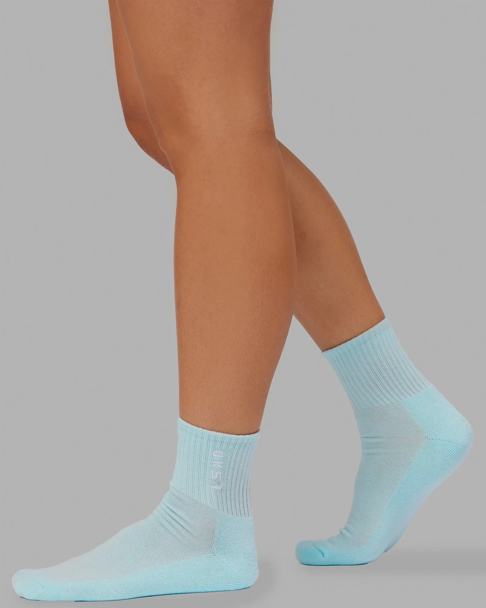 Signal Quarter Socks 3 Pack - Pastel-Blue-Pink-Orange
