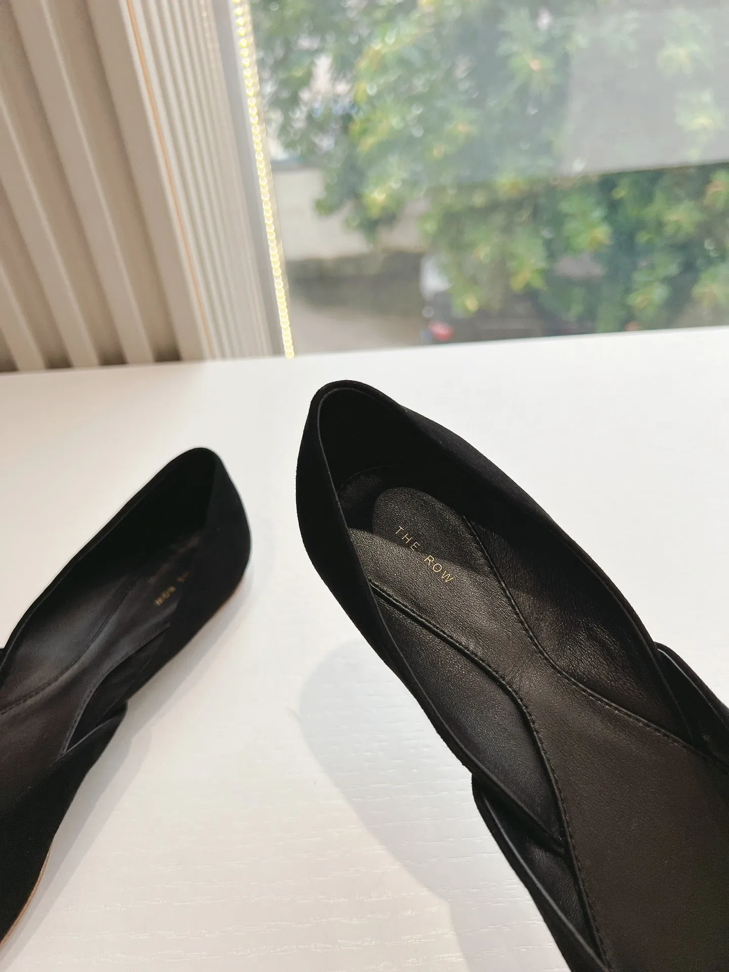 SL GEMMA BALLET FLAT BLACK SUEDE