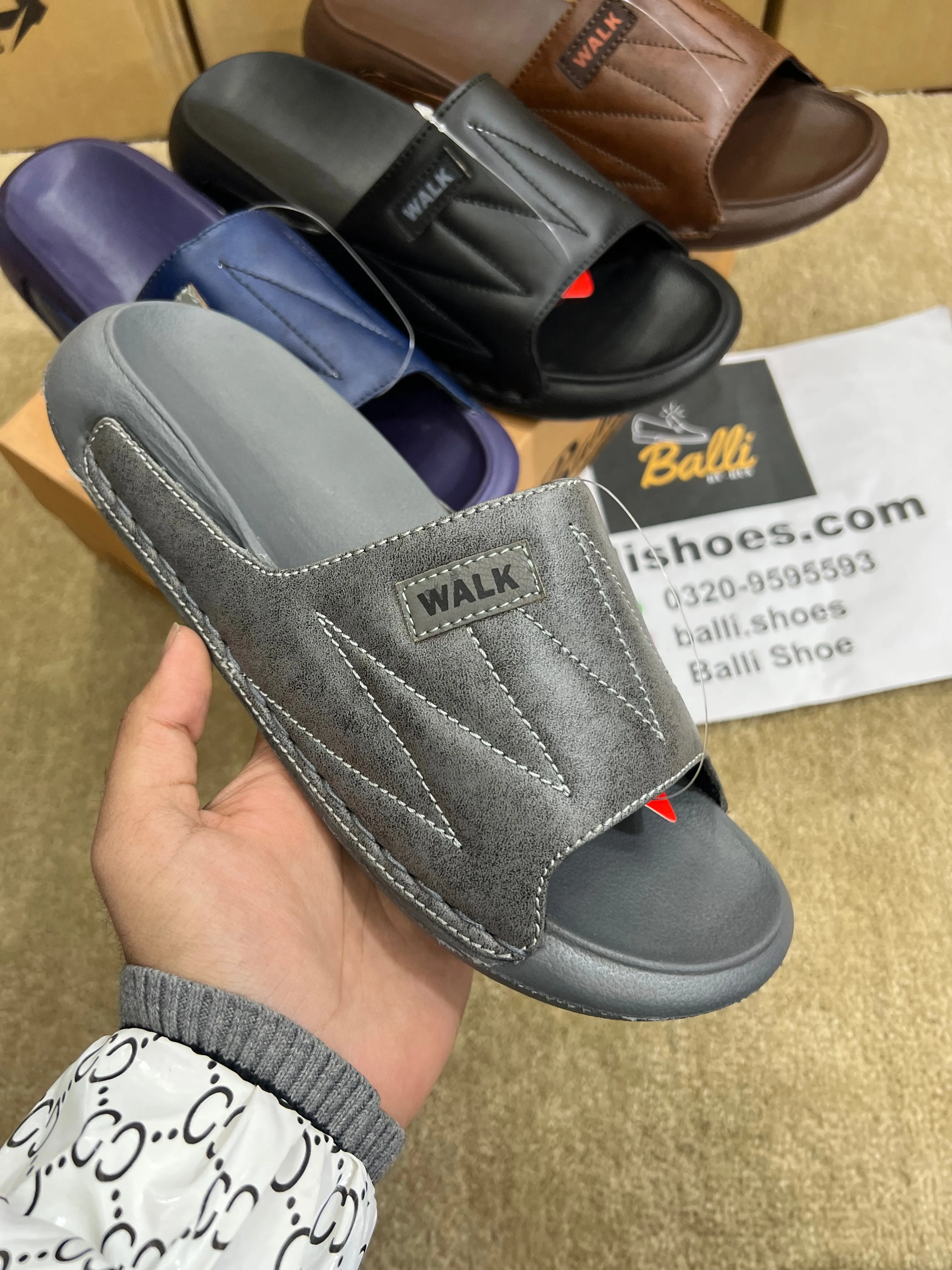 Slider slippers (waterproof)