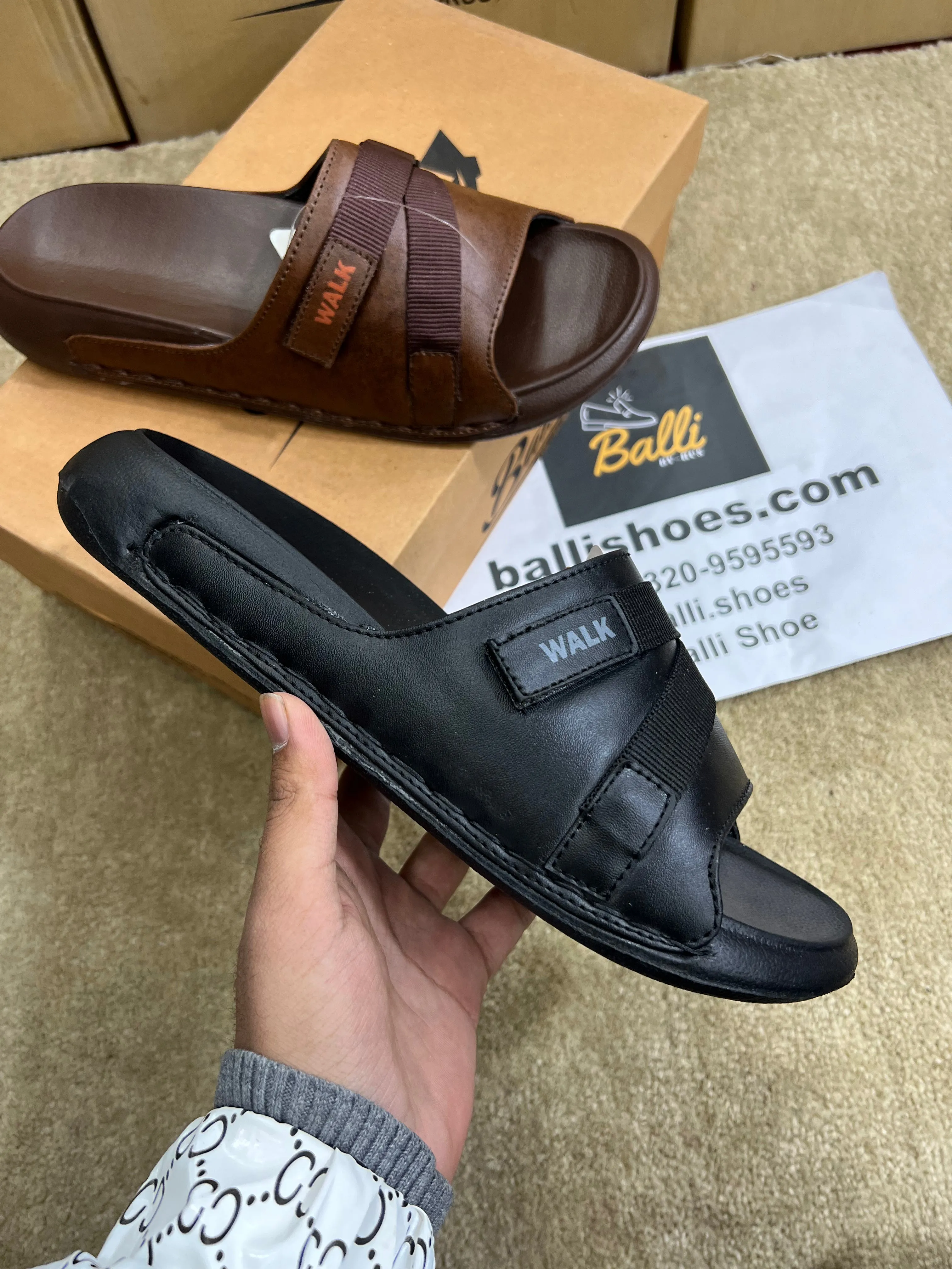 Slider slippers (waterproof)
