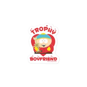 South Park Cartman Trophy Boyfriend Die Cut Sticker