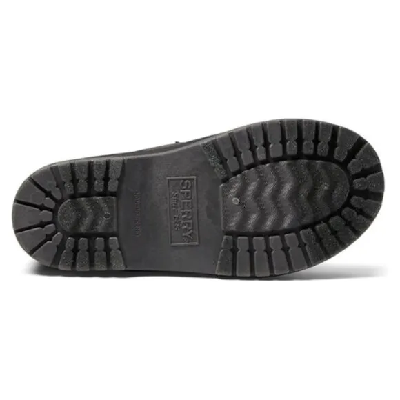 Sperry Unisex-Child Harbor Boot Black/Grey Size 6 M