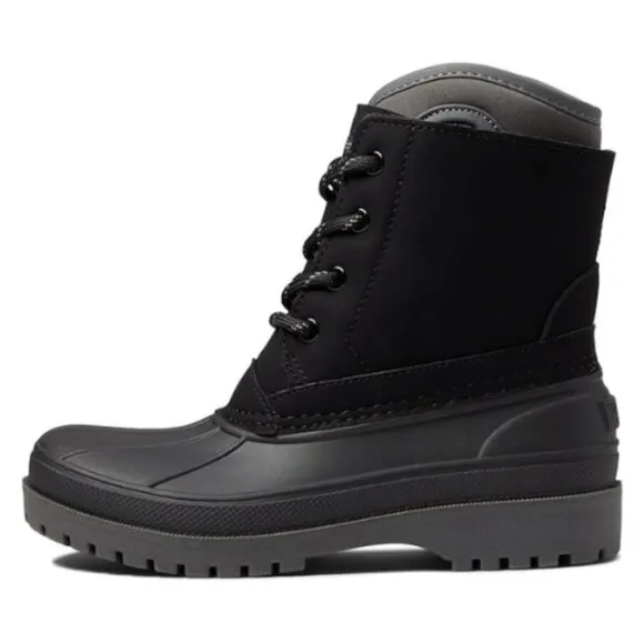 Sperry Unisex-Child Harbor Boot Black/Grey Size 6 M