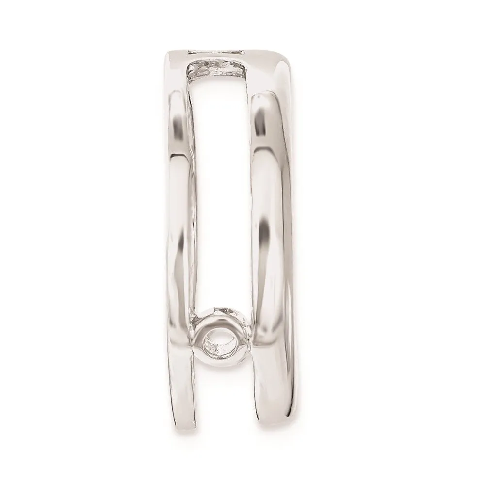 Sterling Silver Stackable Expressions Small Capricorn Zodiac Pendant