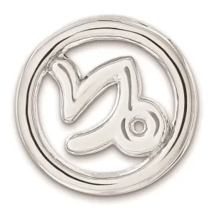 Sterling Silver Stackable Expressions Small Capricorn Zodiac Pendant