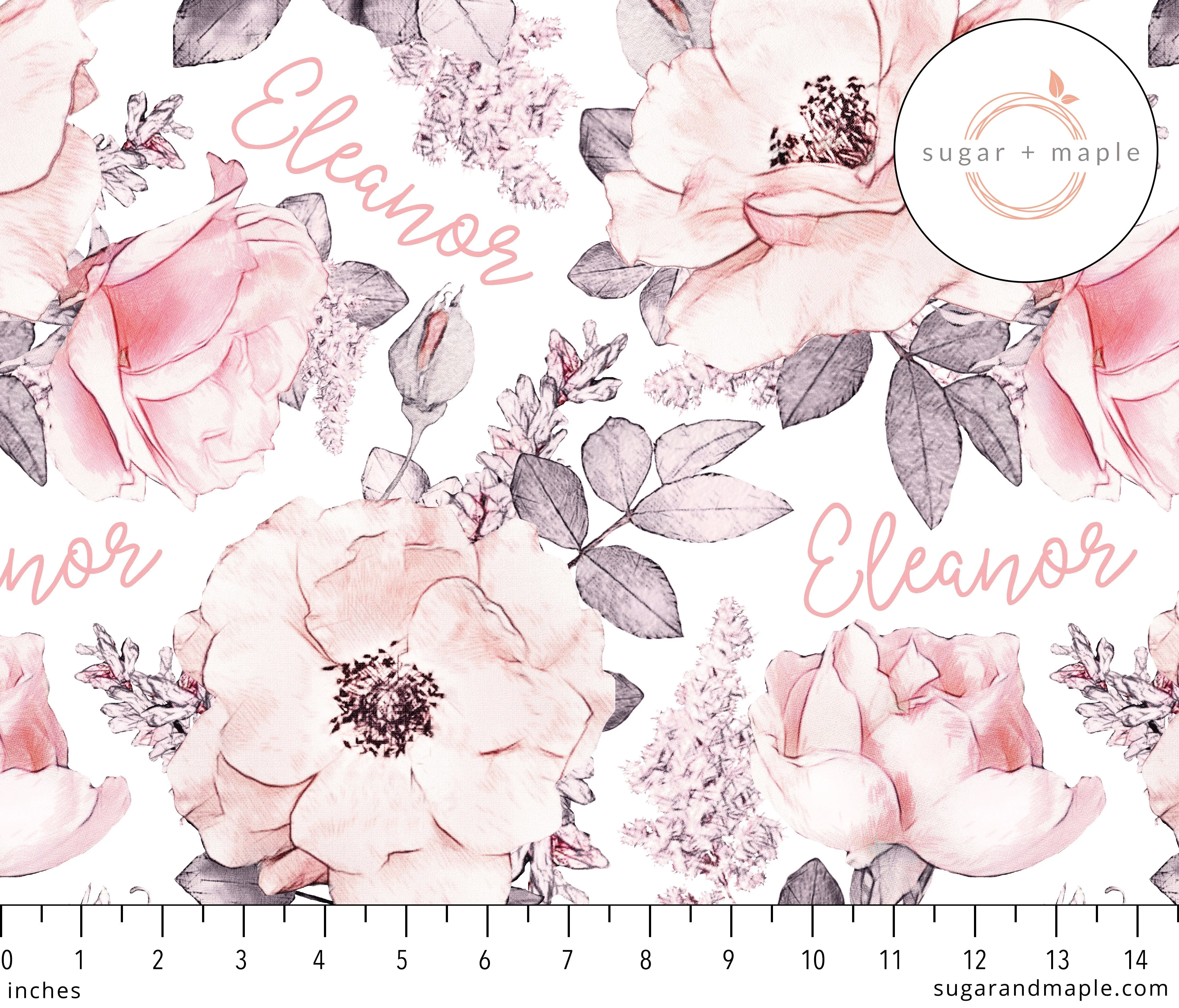 Stretchy Blanket | Wallpaper Floral