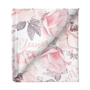 Stretchy Blanket | Wallpaper Floral