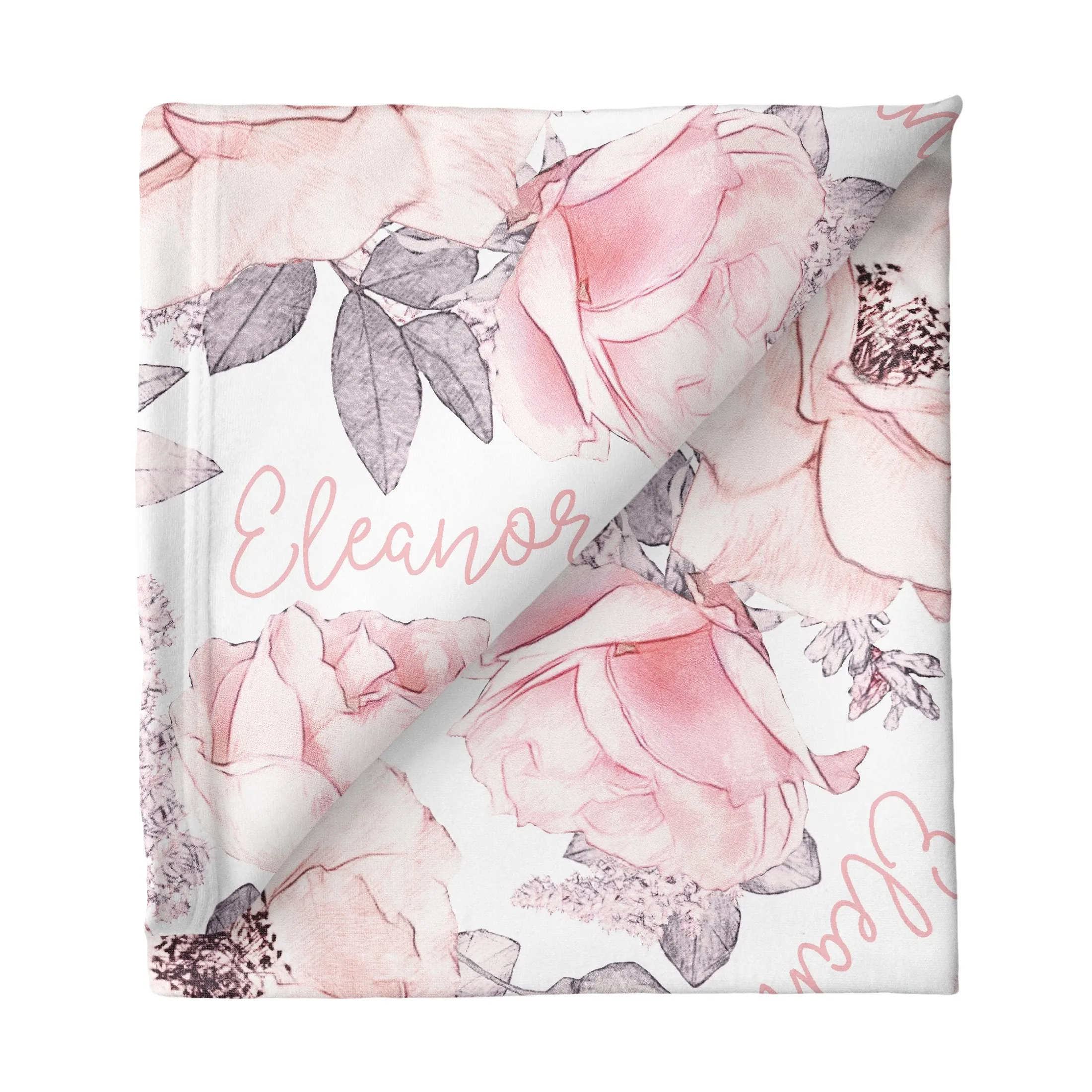 Stretchy Blanket | Wallpaper Floral