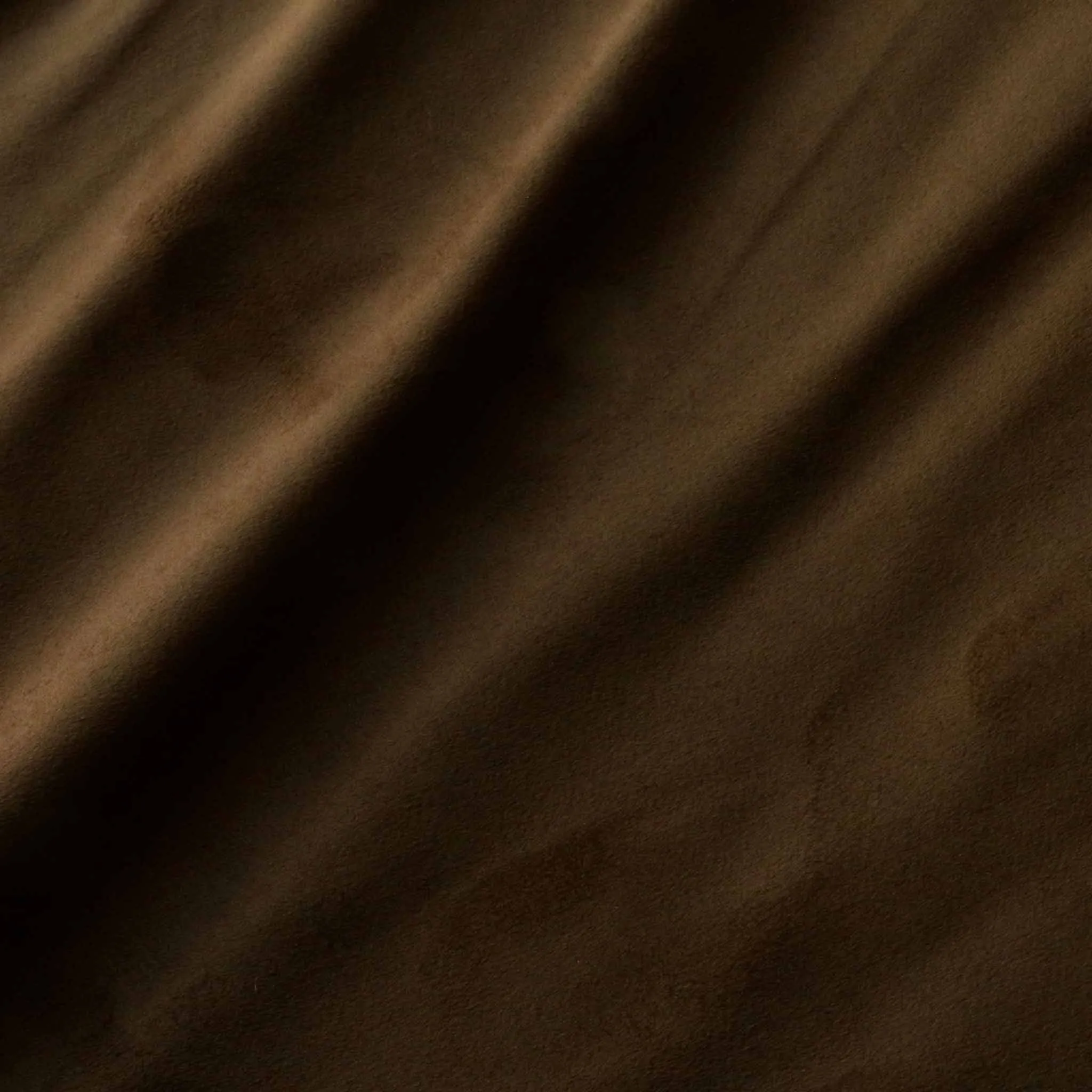 Stretchy faux Suede Fabric - Dark brown