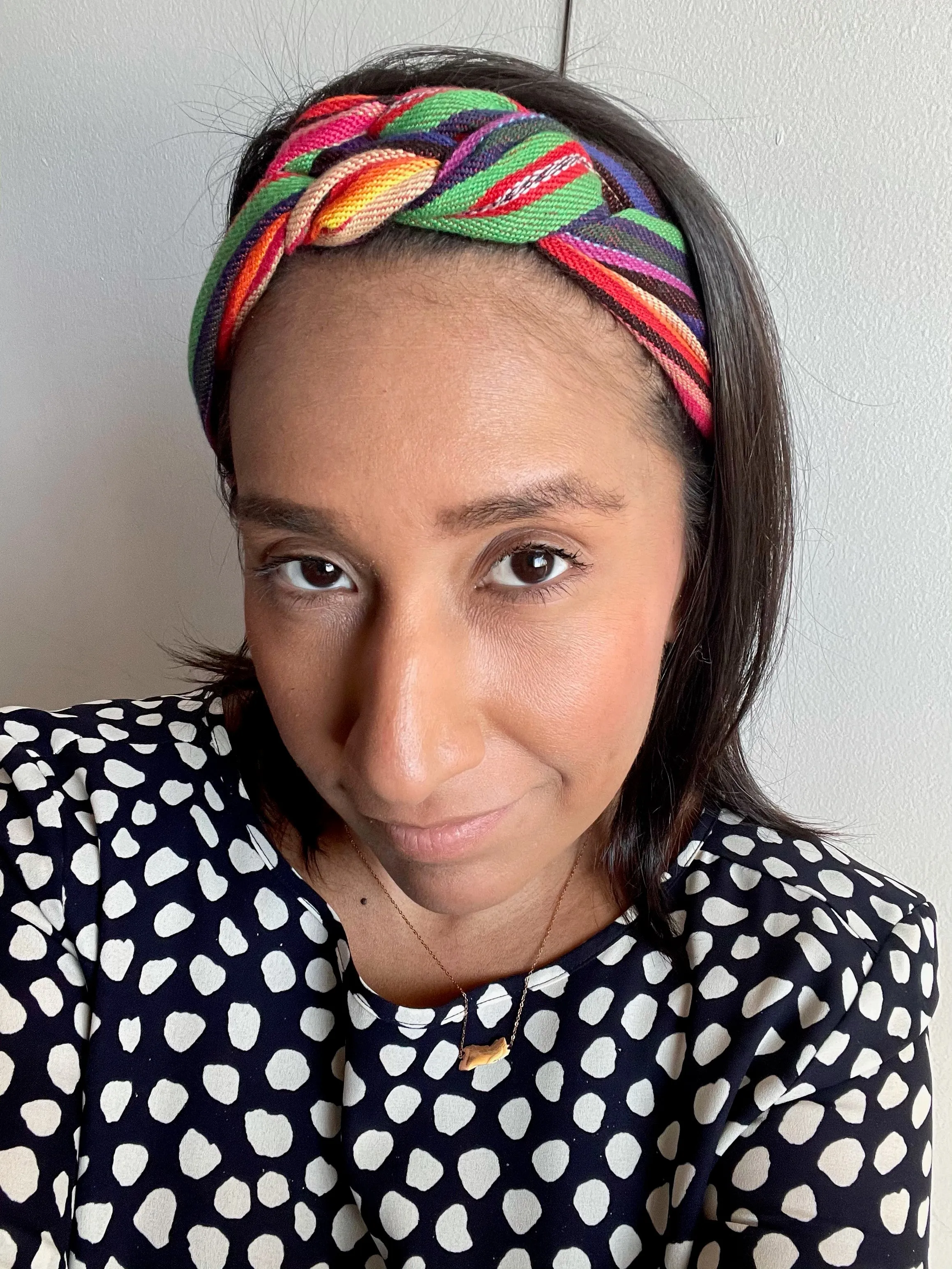 Stretchy Knotted Headbands-Diadema elastica de nudos