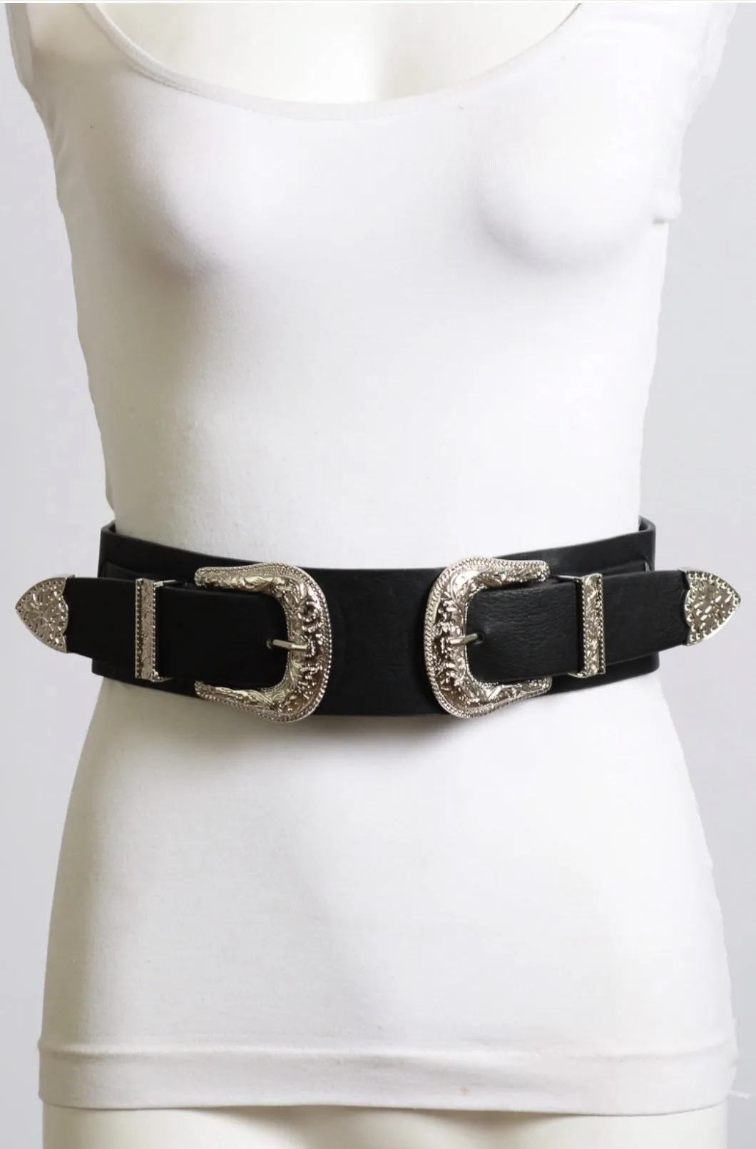 Stretchy Western Flare Belt