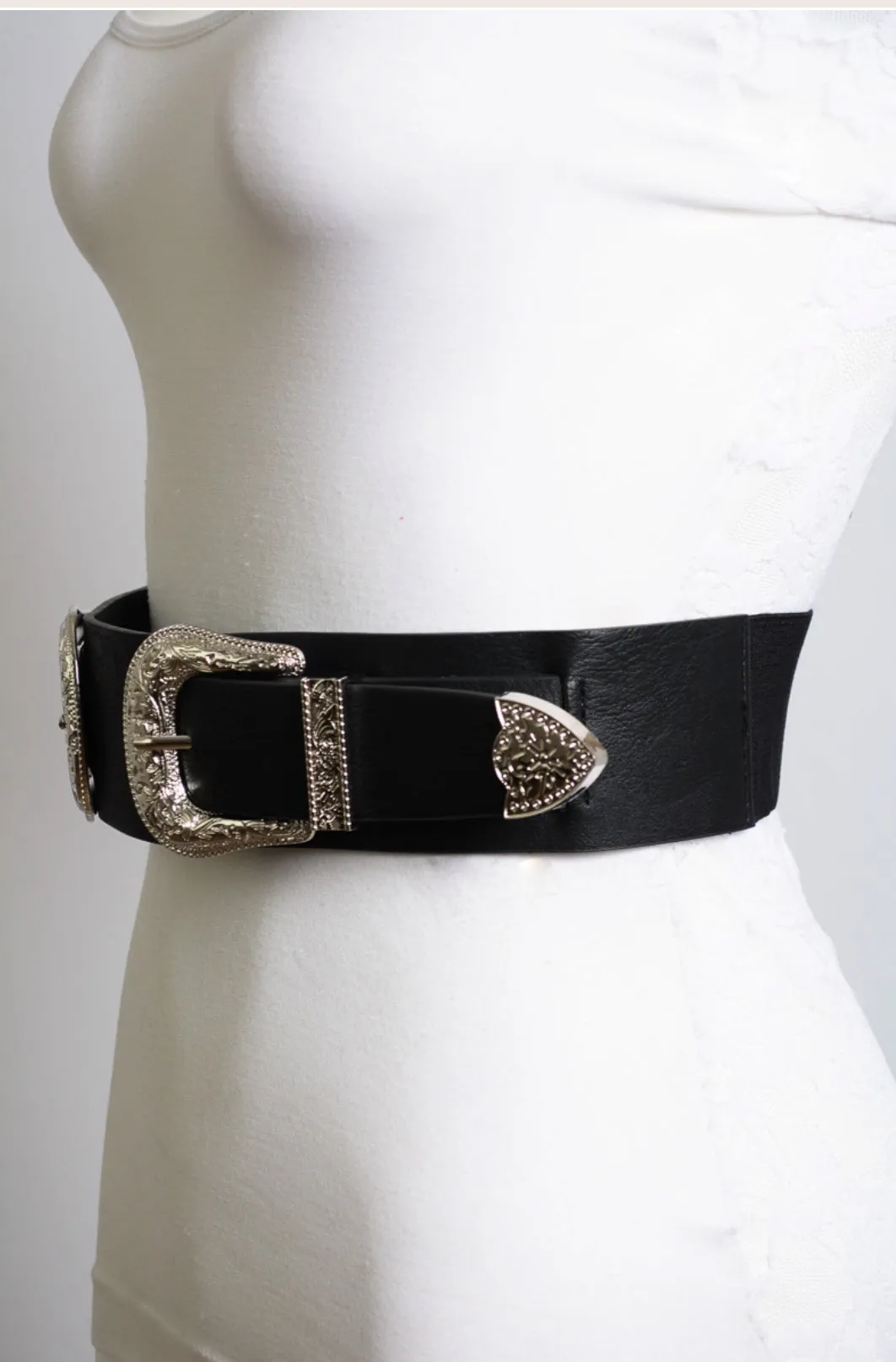 Stretchy Western Flare Belt