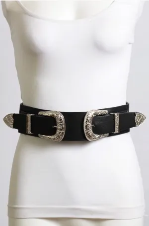 Stretchy Western Flare Belt