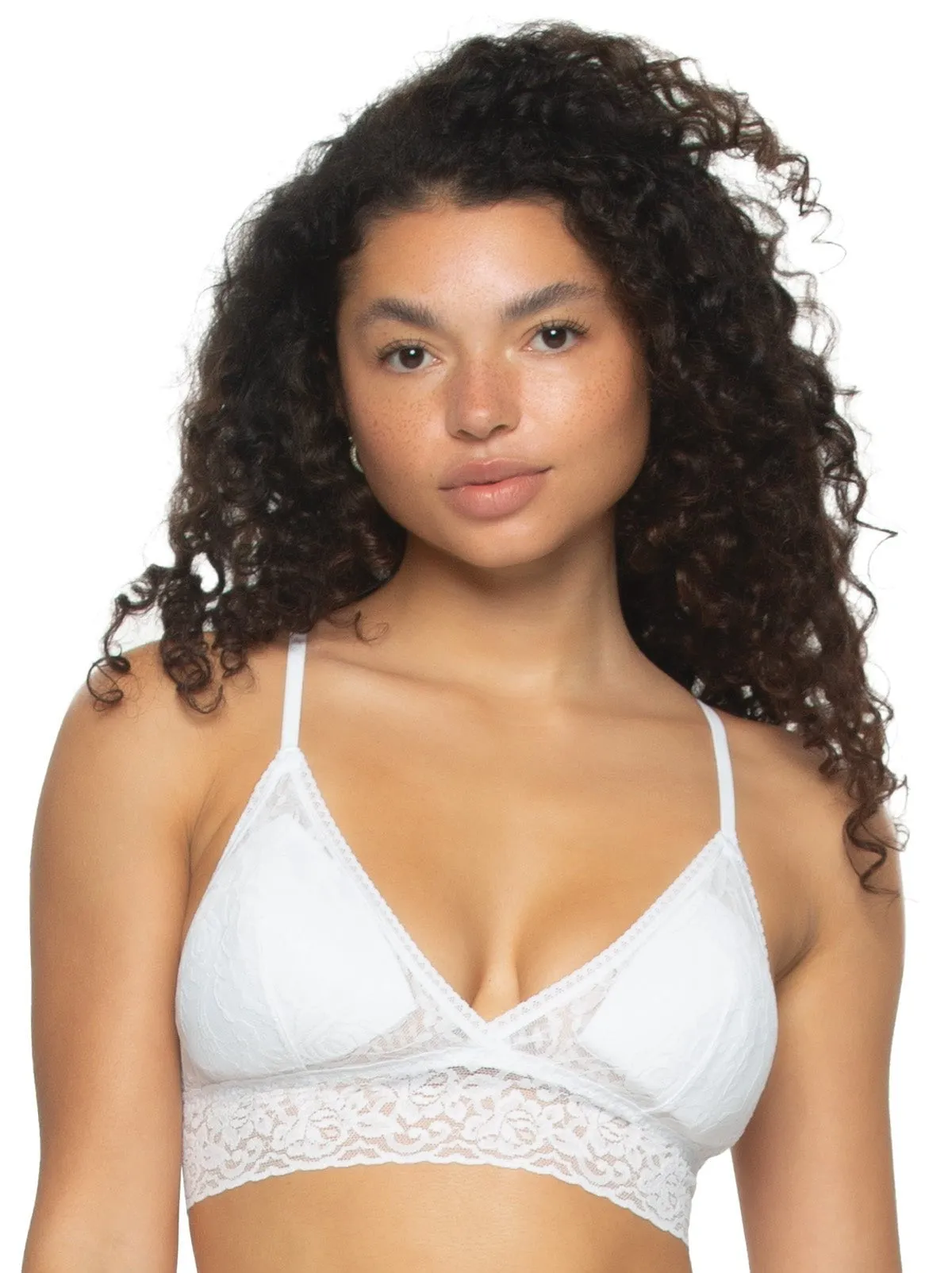 Super Stretchy Lace Triangle Bralette