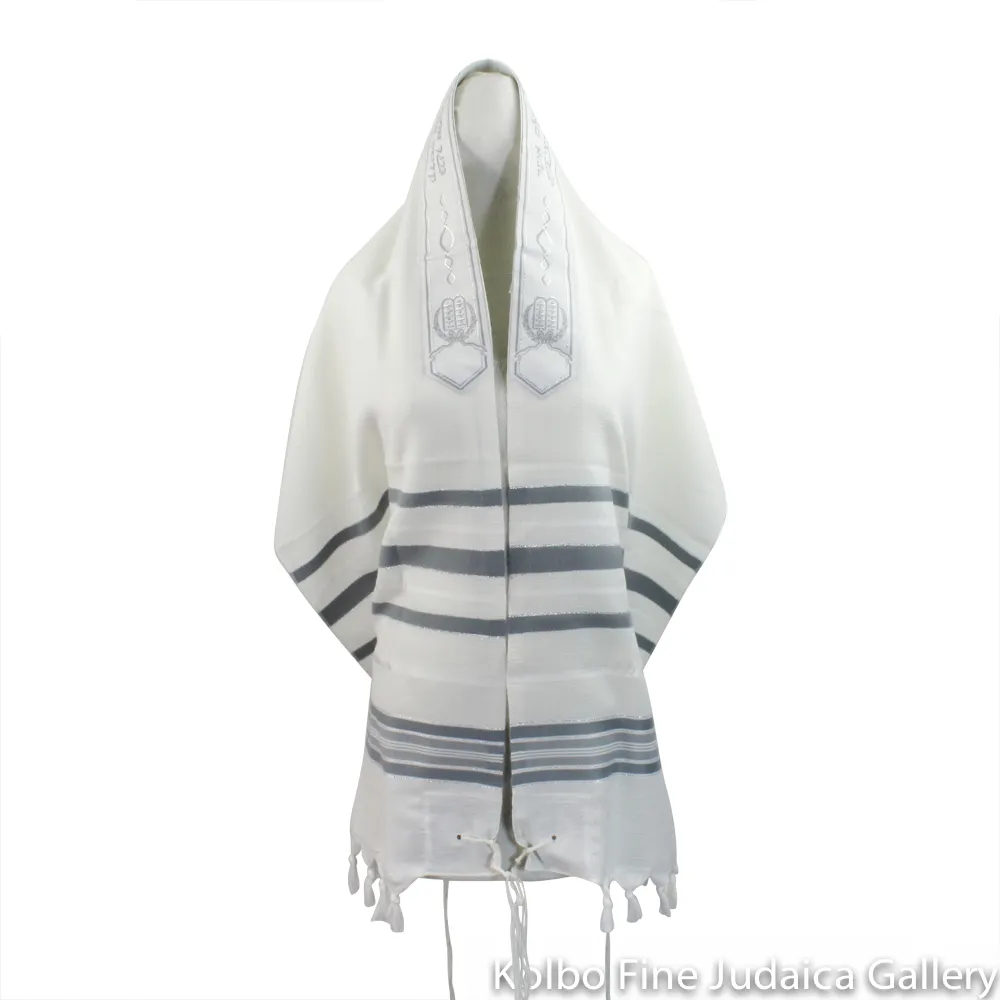 Tallit, Wool, Tashbetz Weave