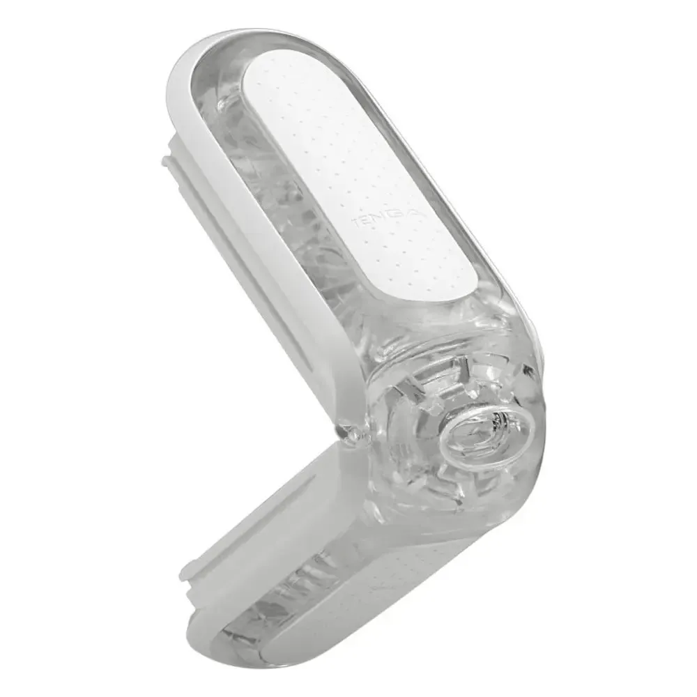 Tenga White Realistic Feel Stretchy Male Masturbator