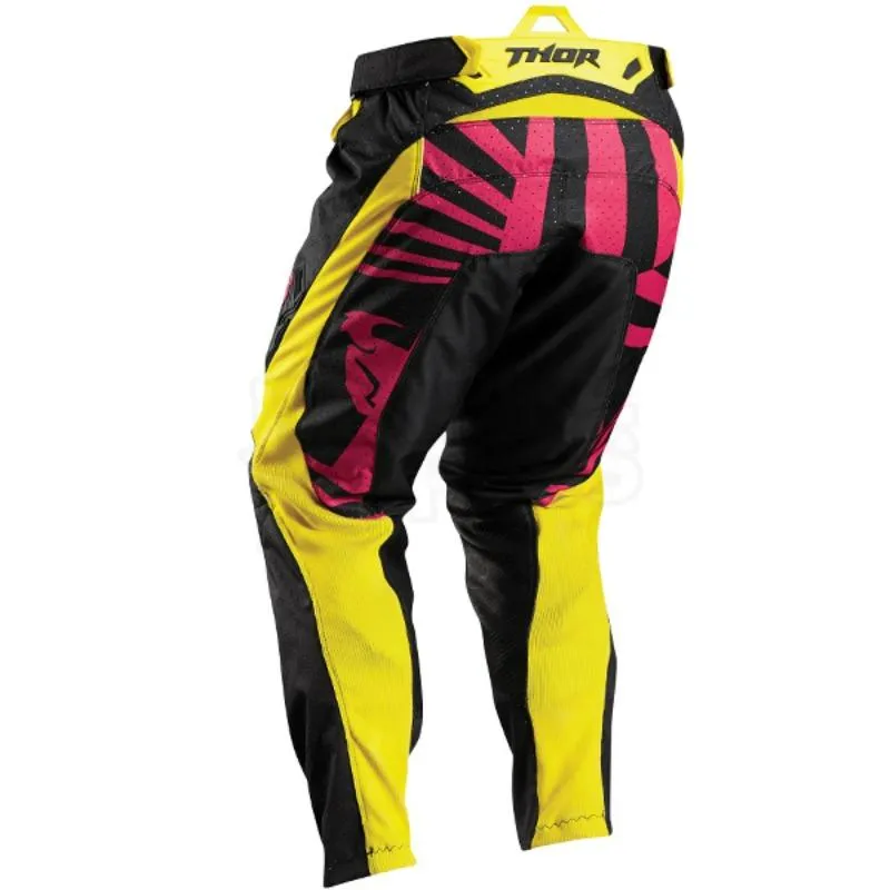 Thor Kids Fuse Air Magenta/Yellow Pants