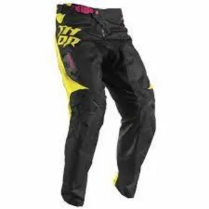 Thor Kids Fuse Air Magenta/Yellow Pants