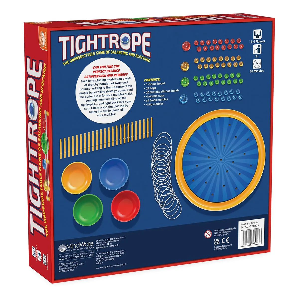 Tightrope: A Balance & Blocking Strategy Game