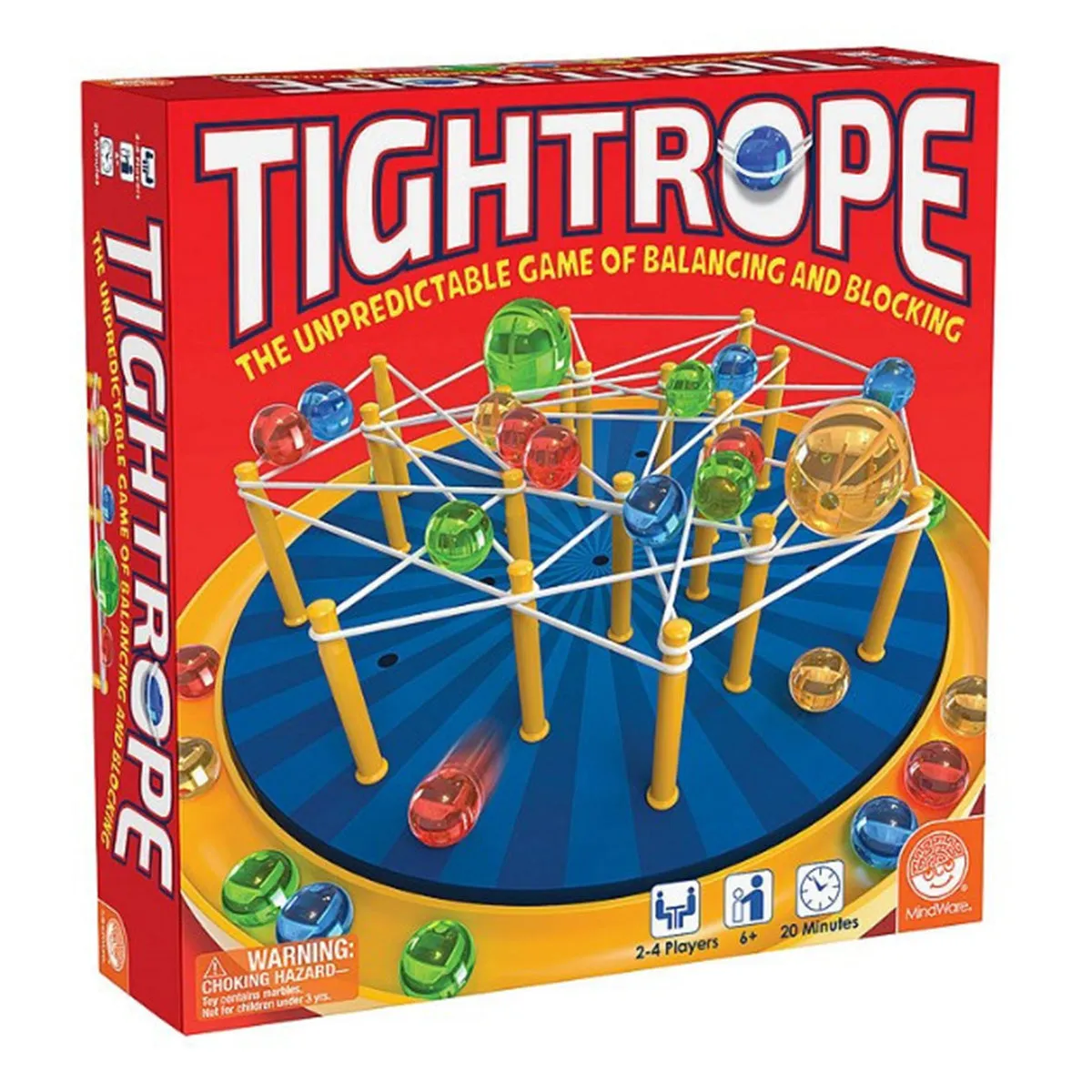 Tightrope: A Balance & Blocking Strategy Game