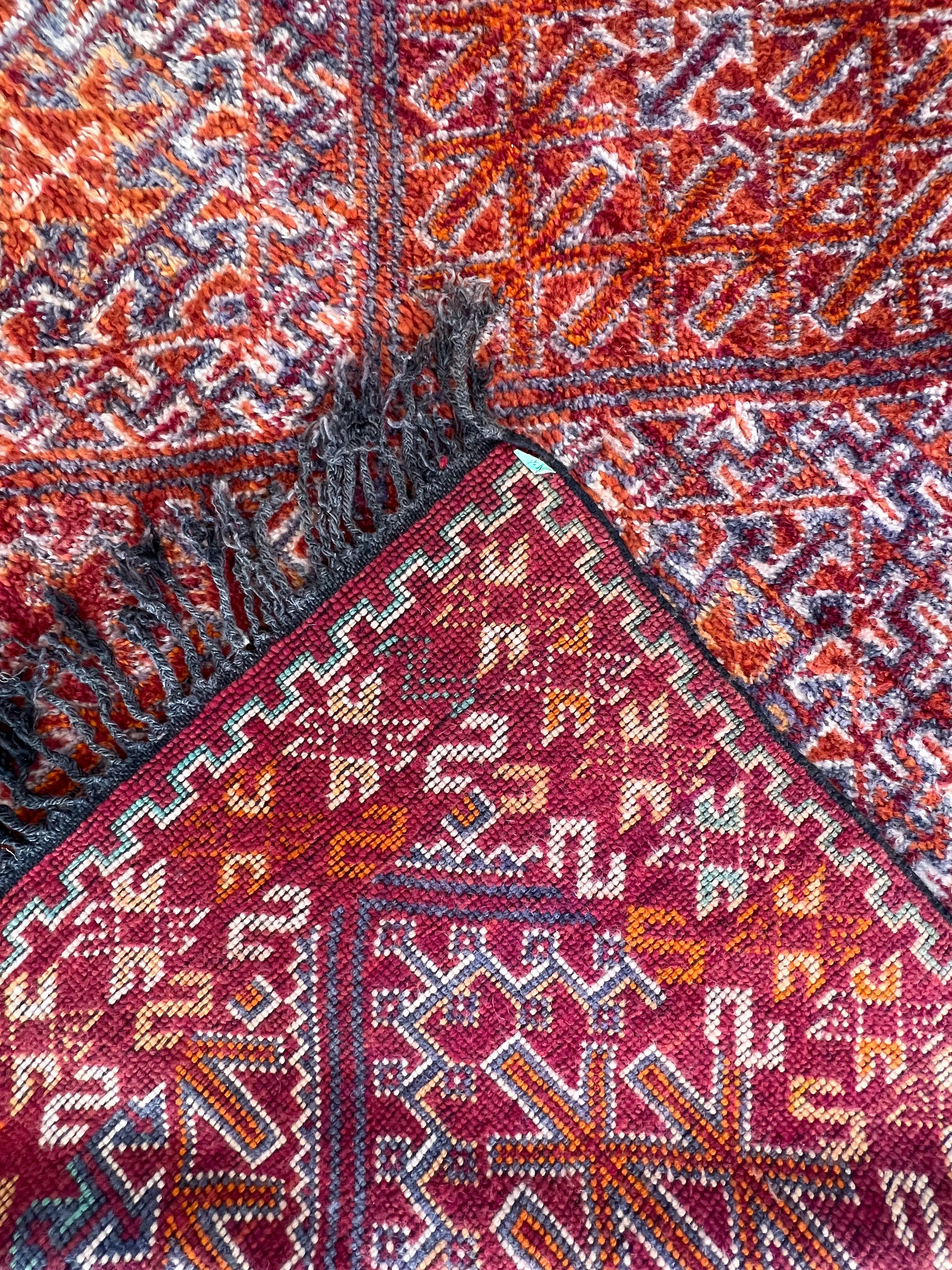 Timahdite's Burgundy Vintage Beni M’Guild