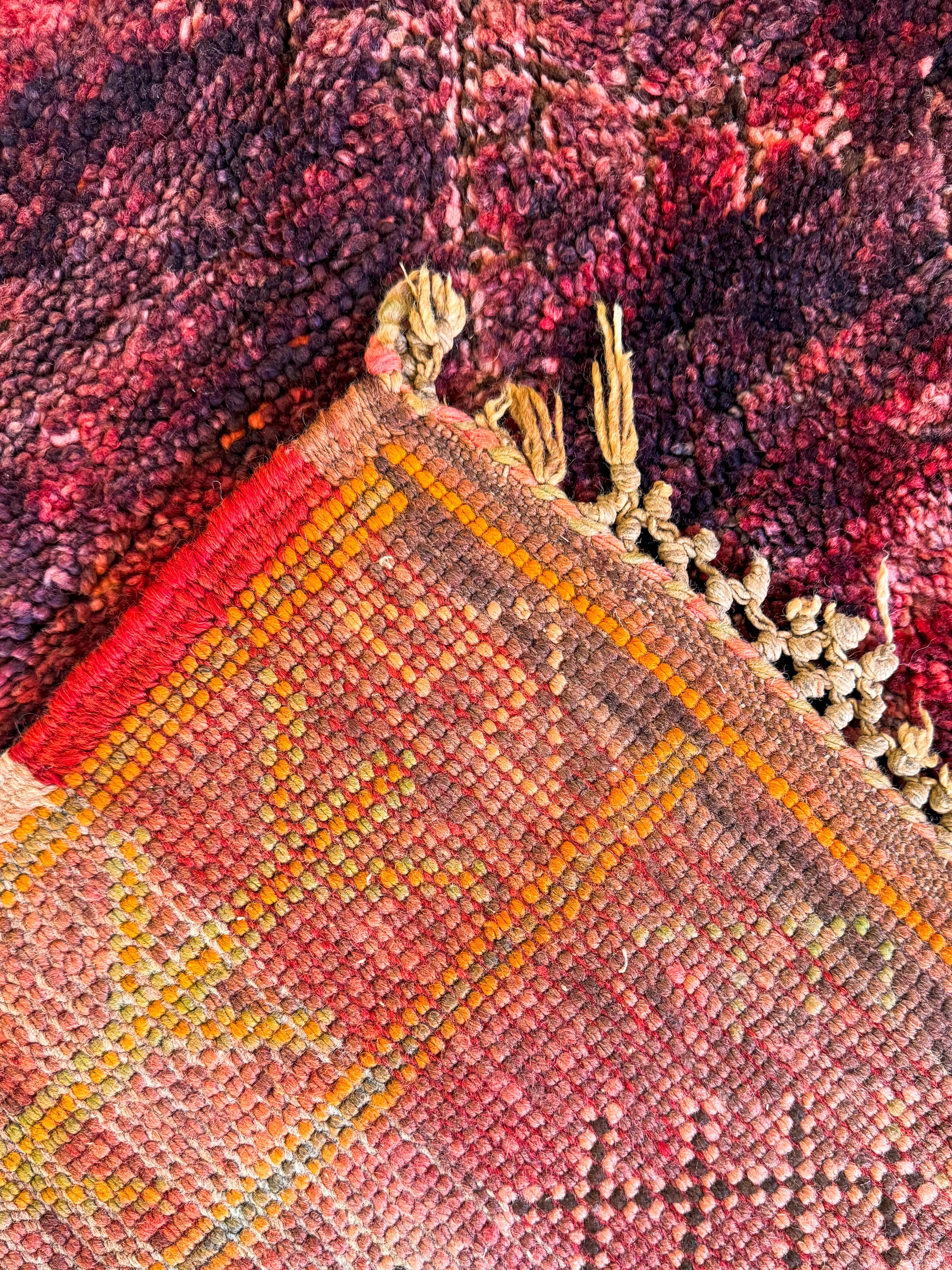 Timahdite's Mottled Red Vintage Beni M’Guild