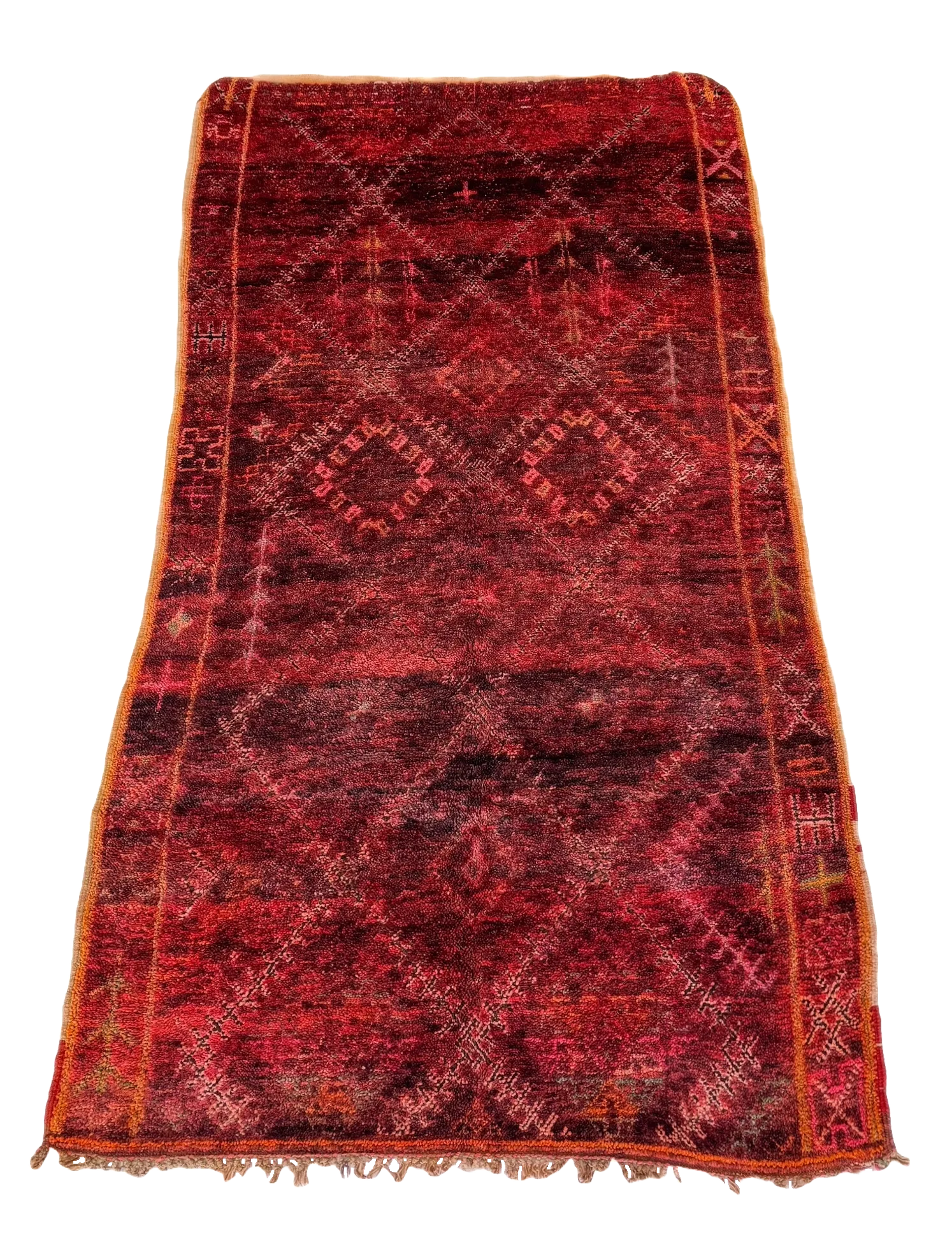 Timahdite's Mottled Red Vintage Beni M’Guild