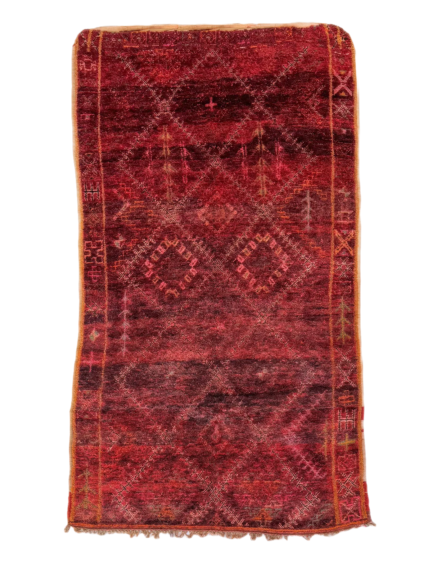 Timahdite's Mottled Red Vintage Beni M’Guild