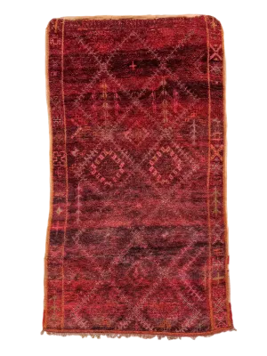 Timahdite's Mottled Red Vintage Beni M’Guild