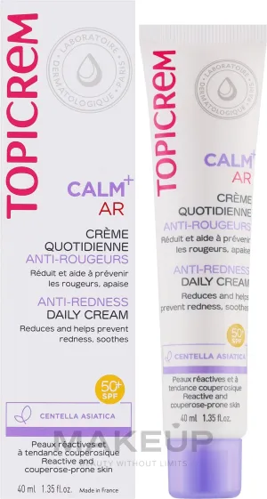 Topicrem Calm  AR Anti-Redness Daily Cream SPF 50 