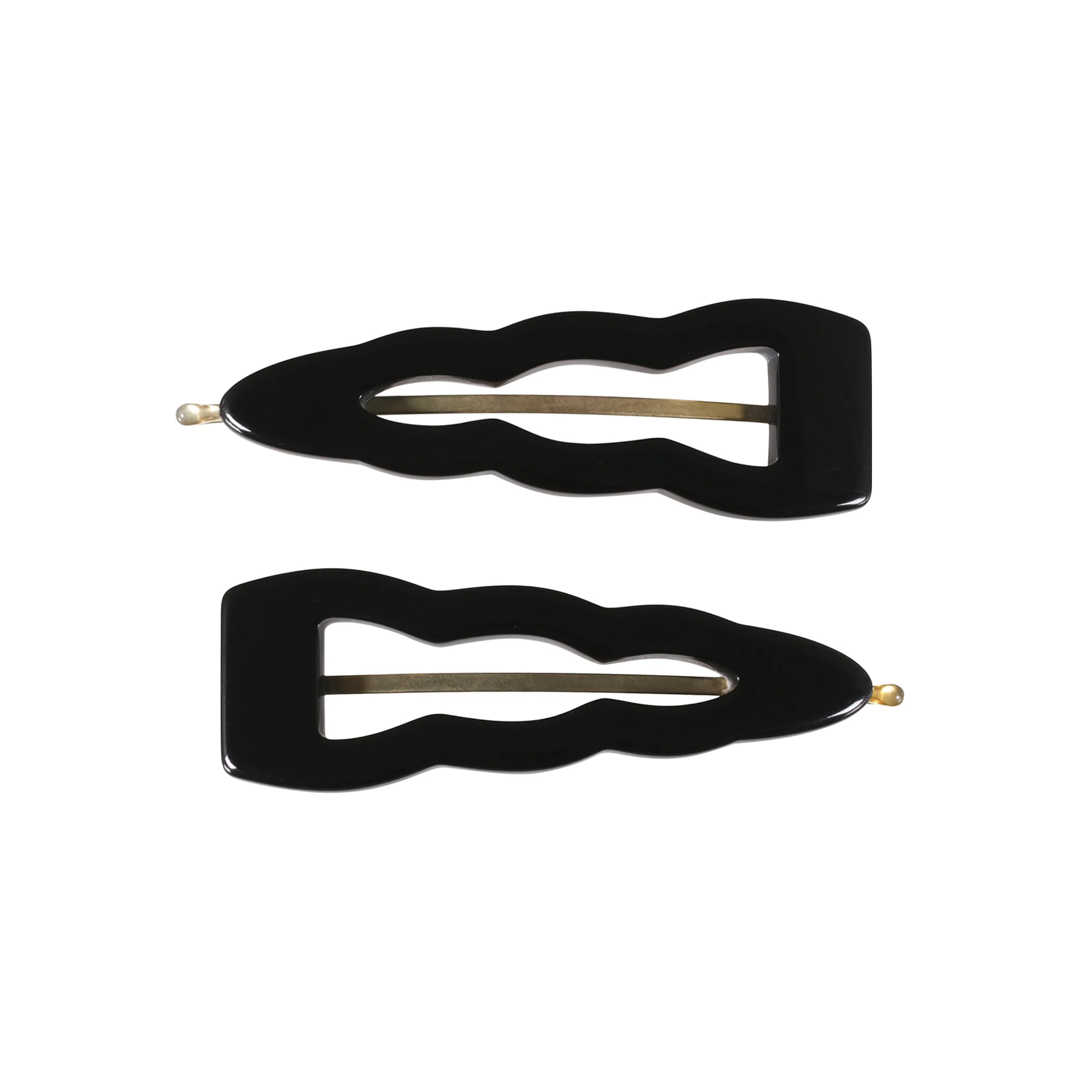 Tree Black Hair Slide Set