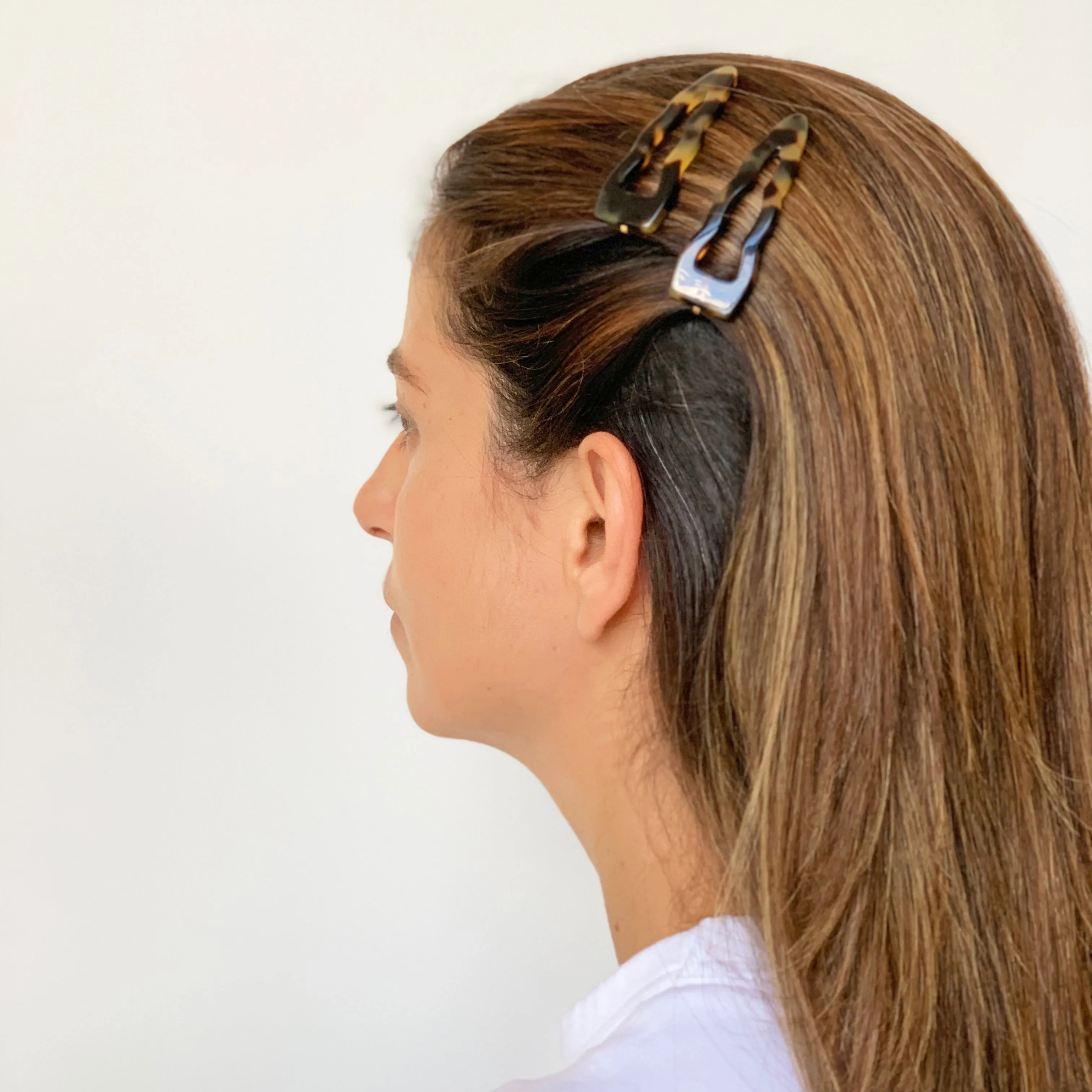 Tree Black Hair Slide Set