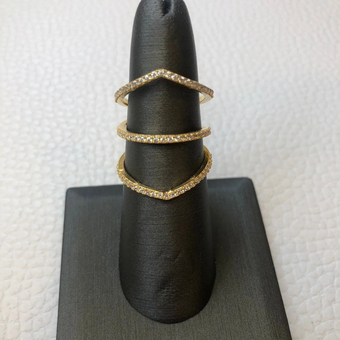 Triple Arrow Bar Ring