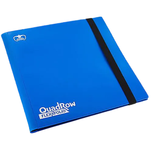 Ultimate Guard 12-Pocket QuadRow FlexXfolio Blue Folder