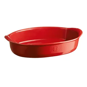 Ultime Large Oval Oven Dish Burgundy
