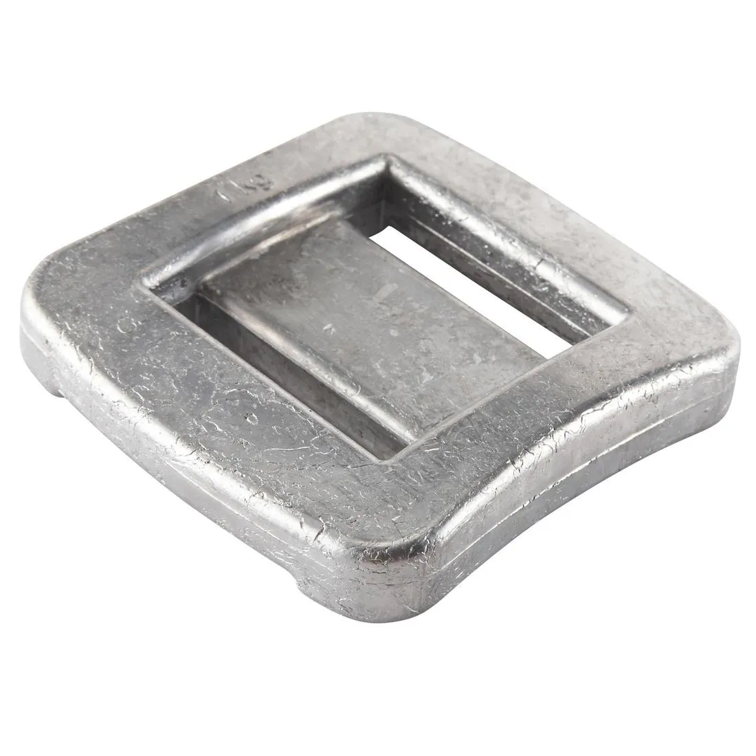 Uncoated diving weight 1 kg for diving, spearfishing, freediving