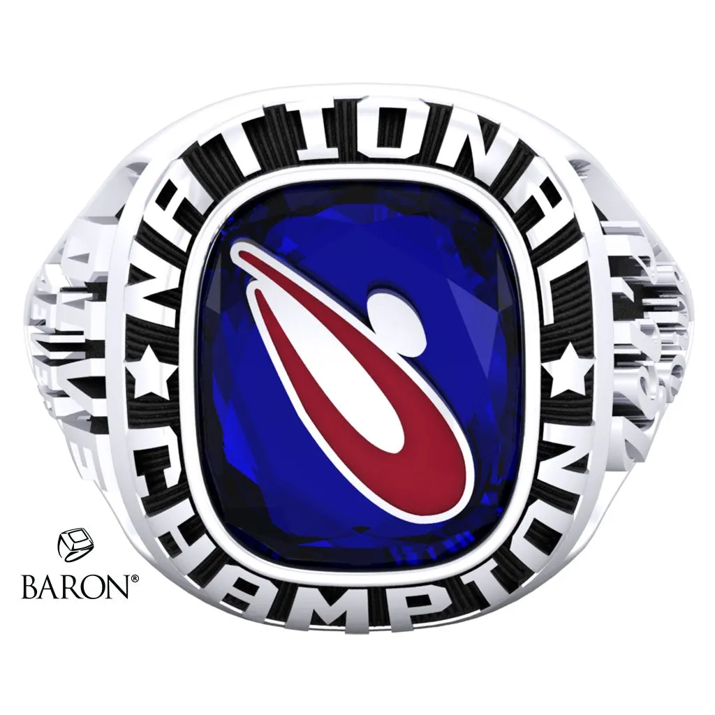 USA Masters Diving 2021 Championship Ring - Design 3.4.D (National Champion) - *BALANCE*