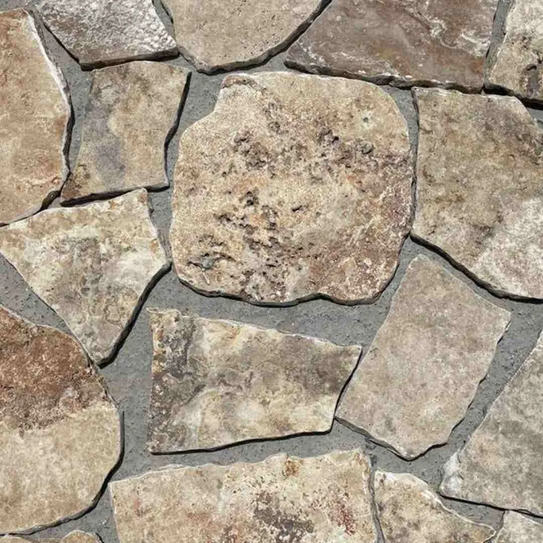VOLCANO-TORNADO Brushed-Unfilled Random Edge Paver Flagstone