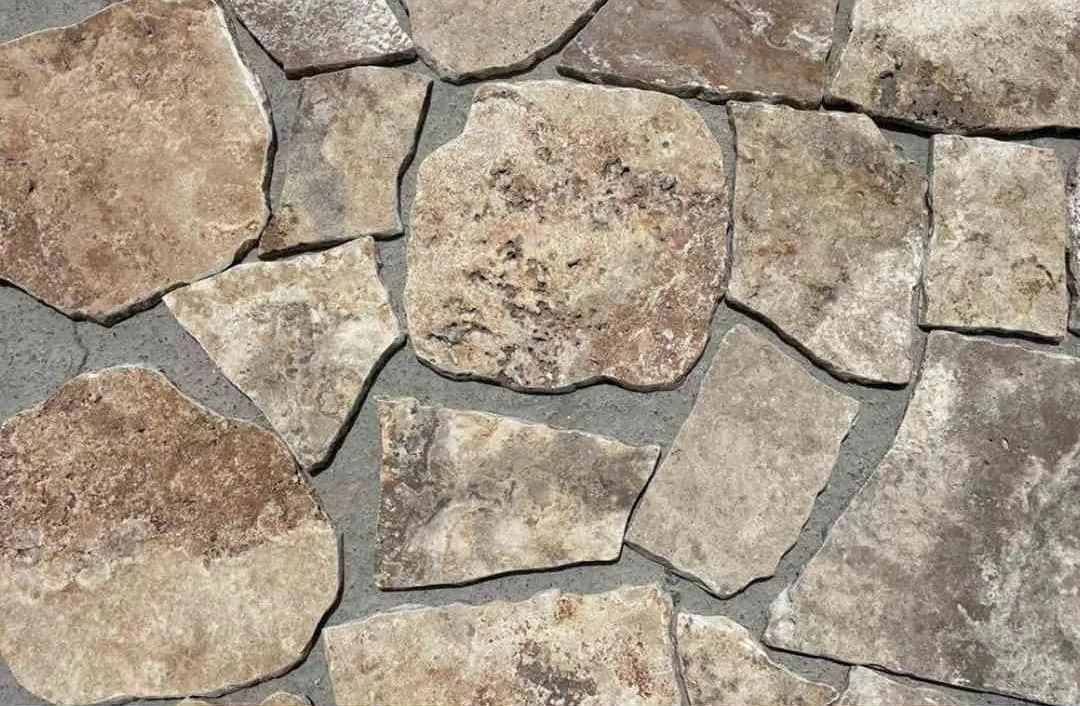 VOLCANO-TORNADO Brushed-Unfilled Random Edge Paver Flagstone