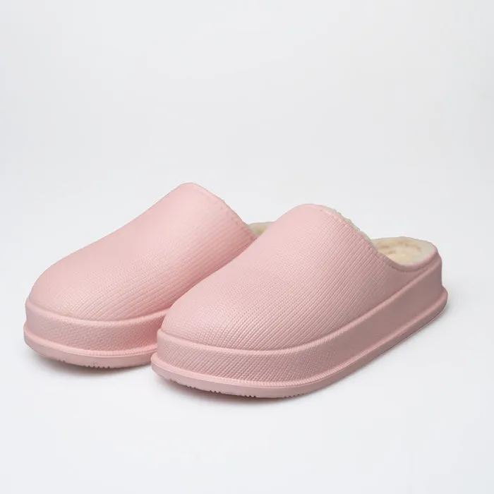 Waterproof Warm Thick Bottom Non-slip Cotton Slippers