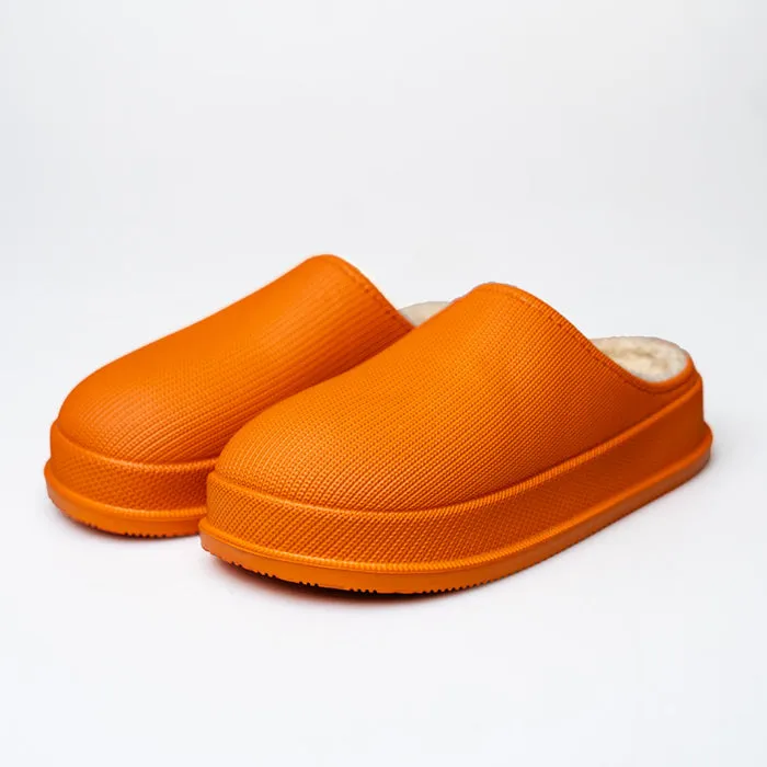 Waterproof Warm Thick Bottom Non-slip Cotton Slippers