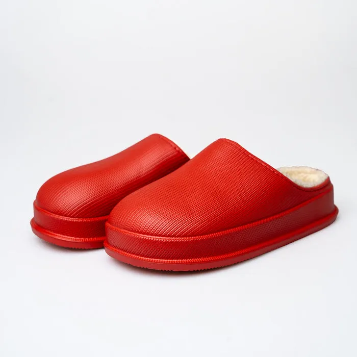 Waterproof Warm Thick Bottom Non-slip Cotton Slippers