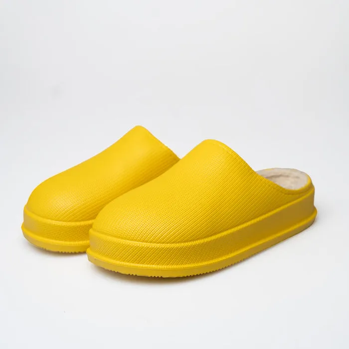 Waterproof Warm Thick Bottom Non-slip Cotton Slippers