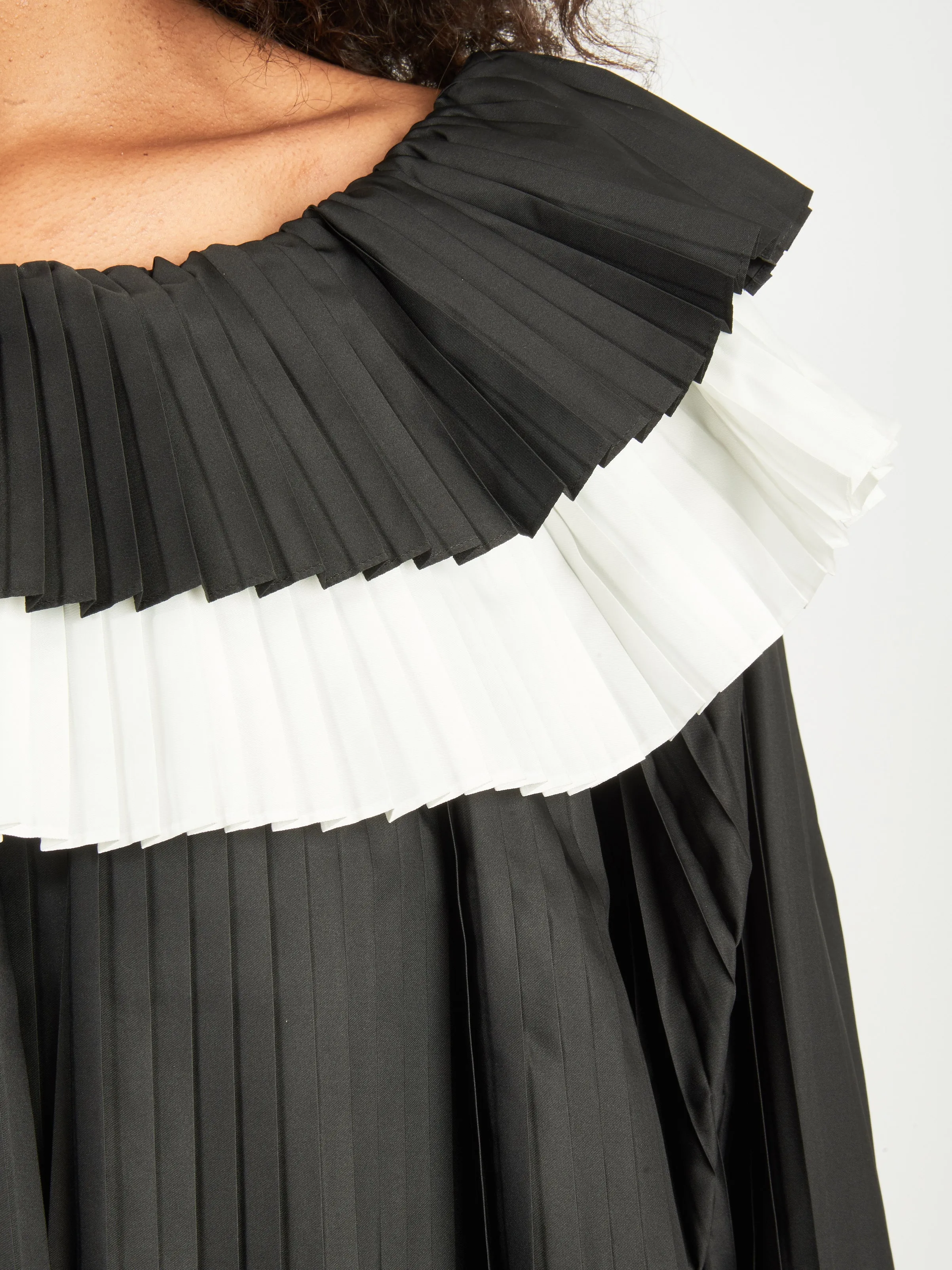 White/Black Brunch Dress