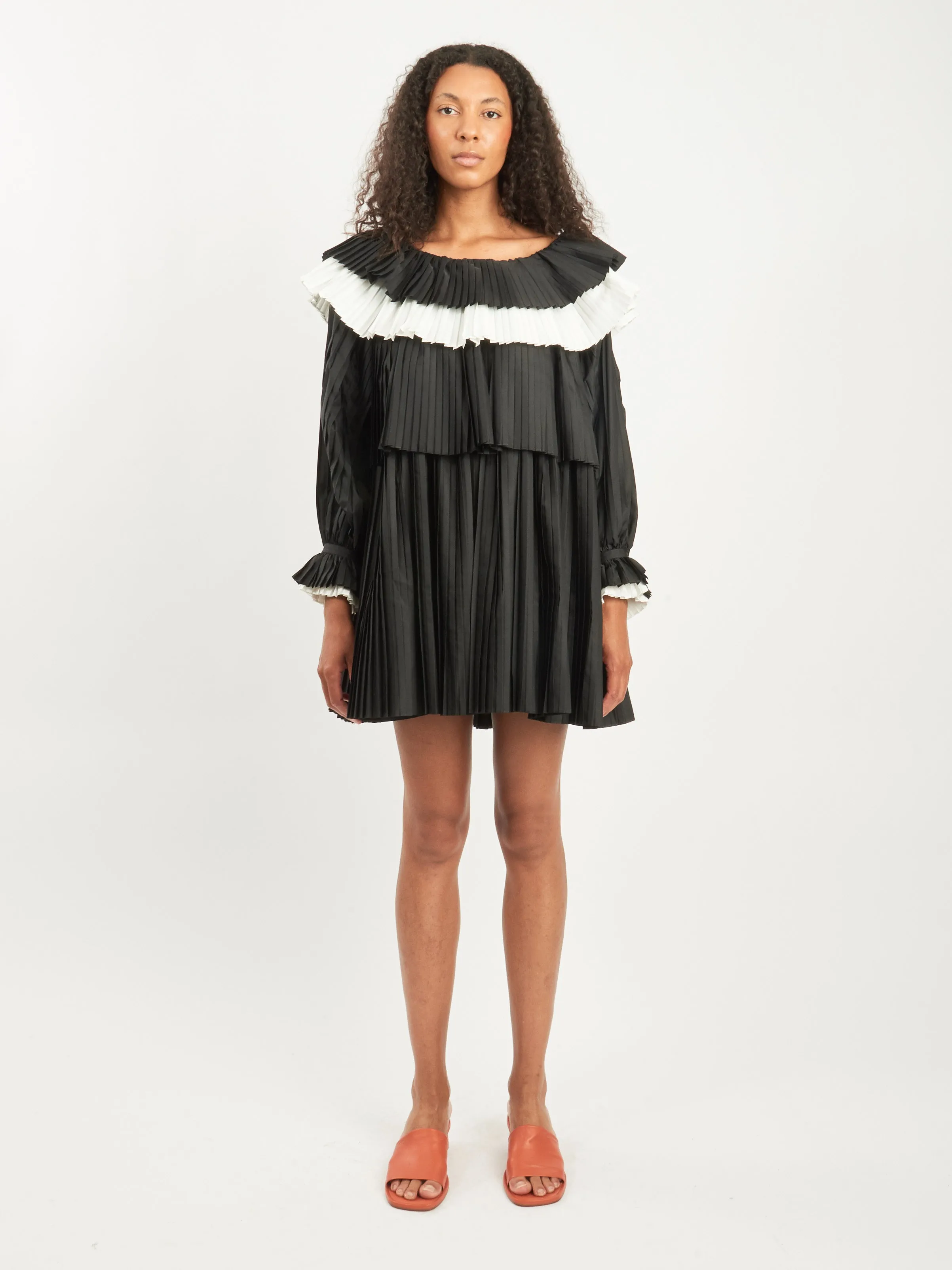 White/Black Brunch Dress